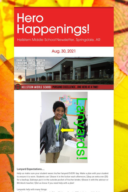 Hero Happenings!