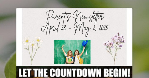 K - Parent's Newsletter