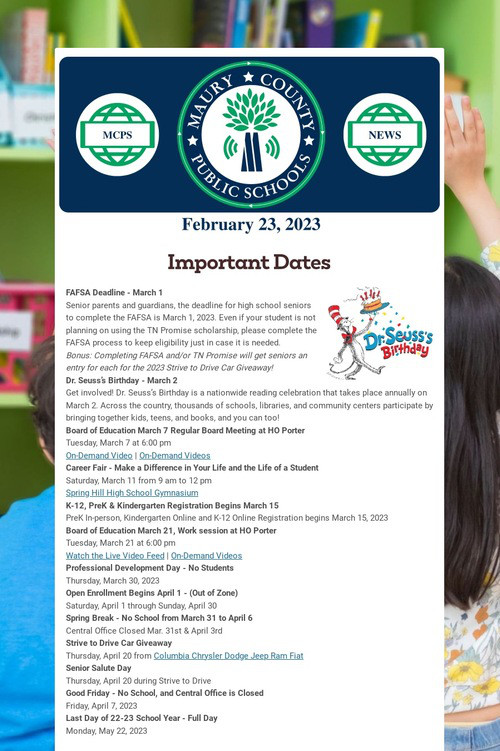 MCPS News