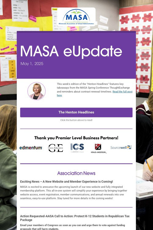 MASA eUpdate