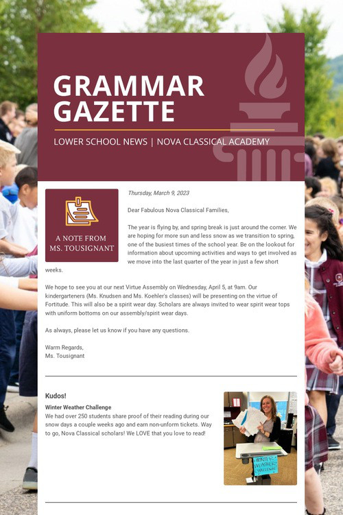 GRAMMAR GAZETTE