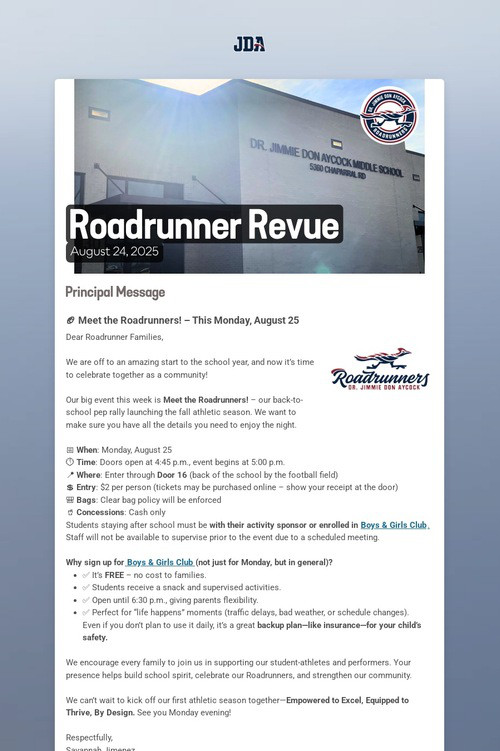 Roadrunner Revue