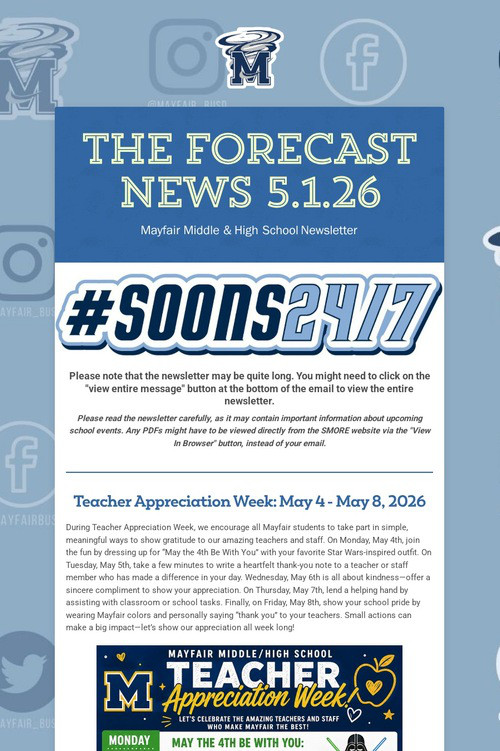 THE FORECAST News 5.1.26