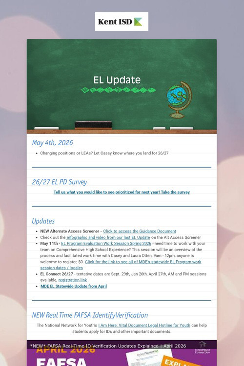 EL Update