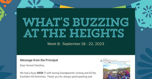 What's Buzzing at the Heights