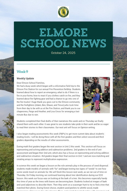 ELMORE School News
