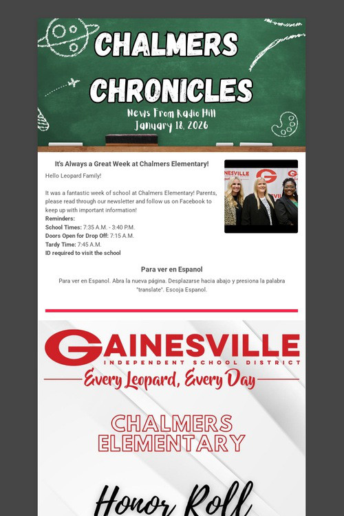 Chalmers Chronicle