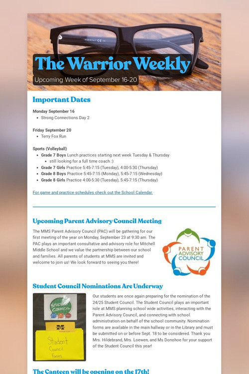 The Warrior Weekly