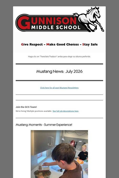 Mustang News - July 2026