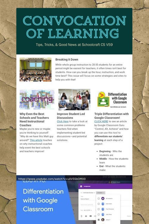 Convocation of Learning
