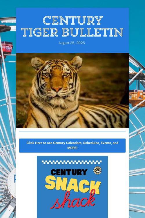 CENTURY              TIGER BULLETIN