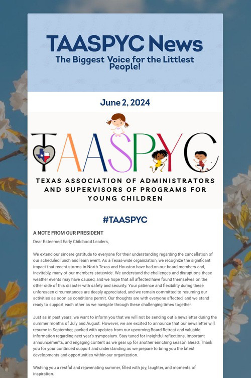 TAASPYC News