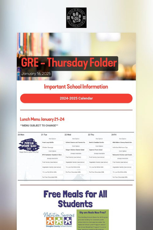 GRE - Thursday Folder