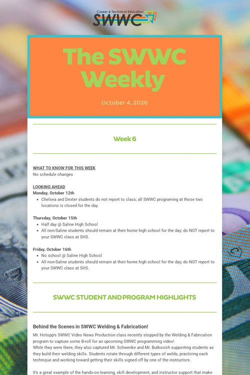The SWWC Weekly