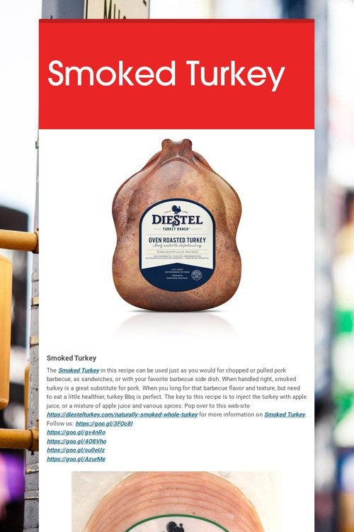Smoked Turkey