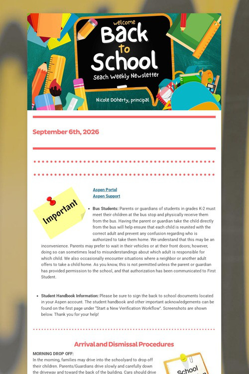 Seach Weekly Newsletter