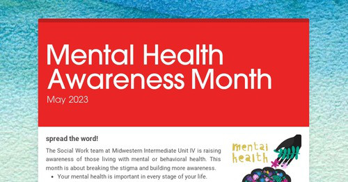 Mental Health Awareness Month