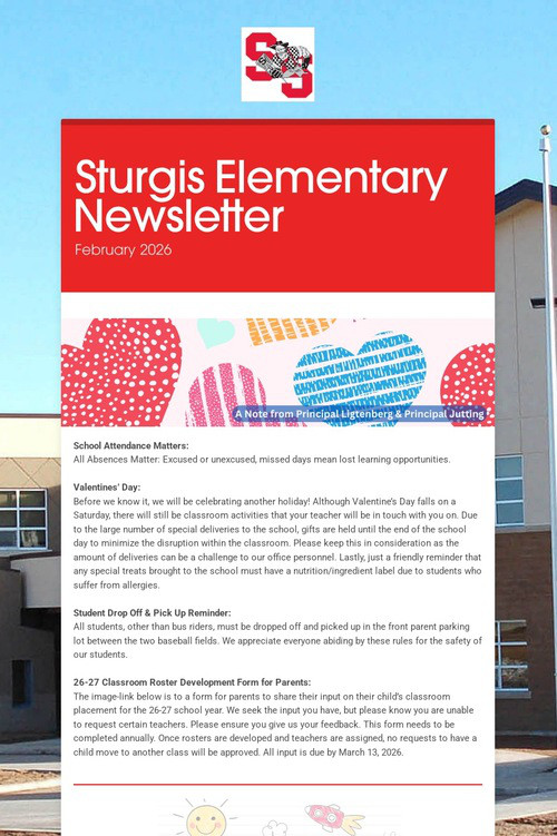 Sturgis Elementary Newsletter