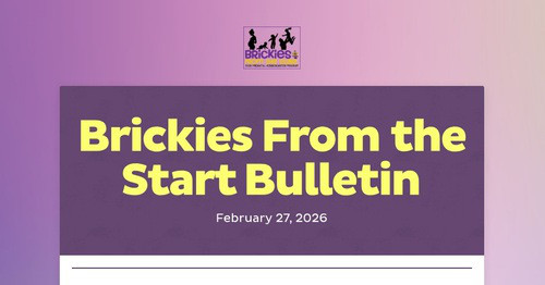 Brickies From the Start Bulletin