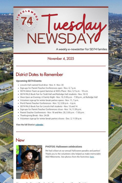Tuesday Newsday
