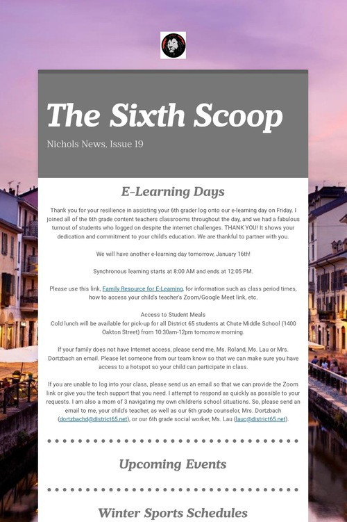 The Sixth Scoop