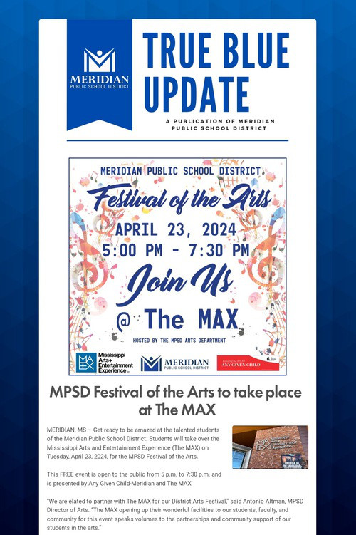 MPSD True Blue Update