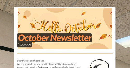 October Newsletter