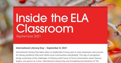 Inside the ELA Classroom