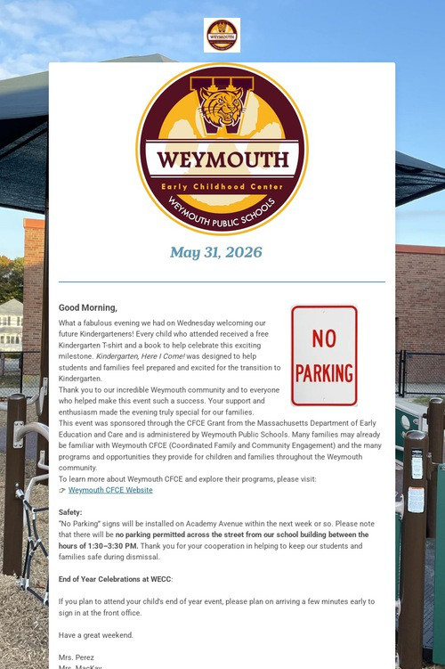Weymouth Early Childhood Center