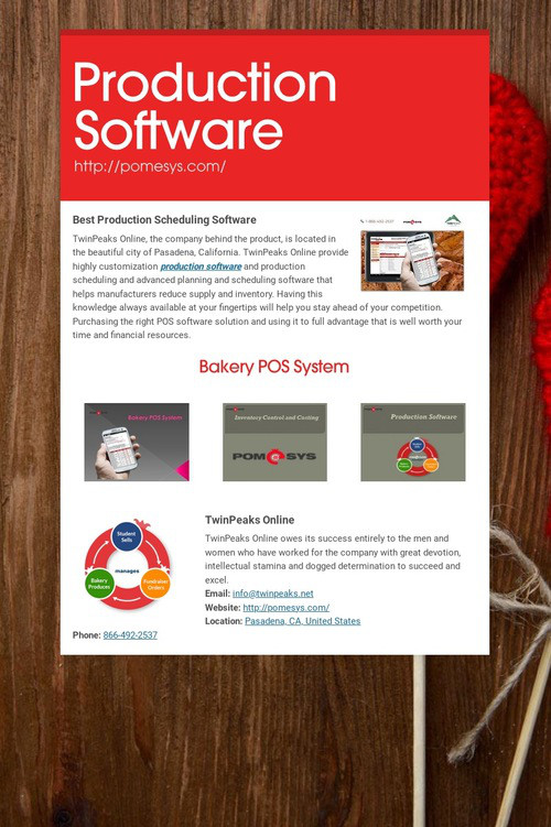Production Software