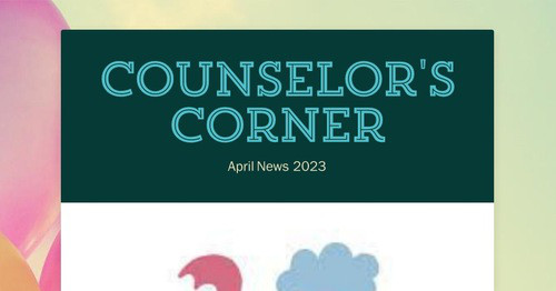 Counselor's Corner