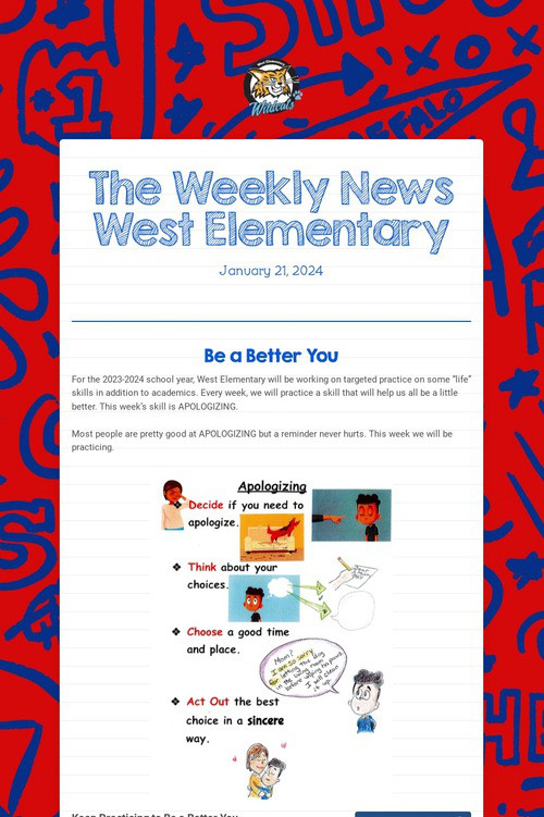 The Weekly News West Elementary
