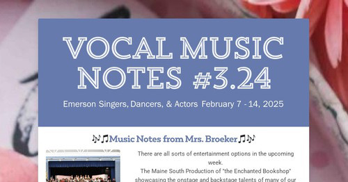 Vocal Music Notes #3.24