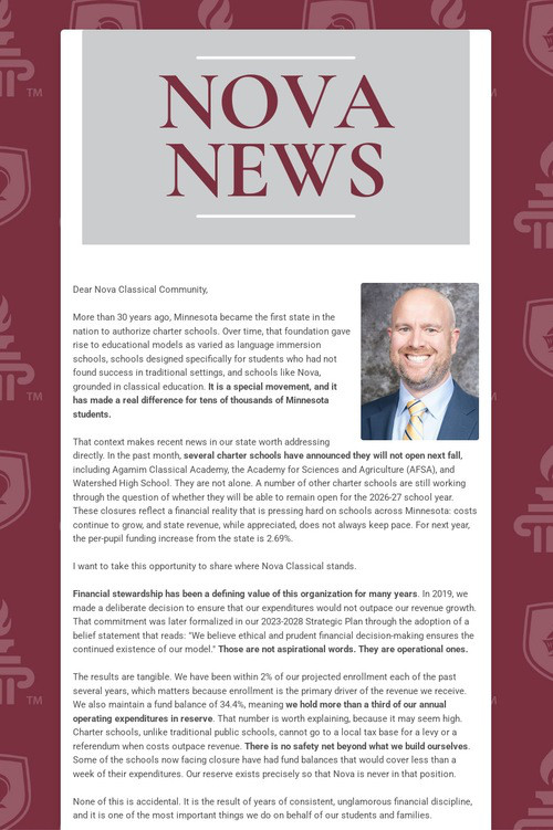 NOVA NEWS - May 2026