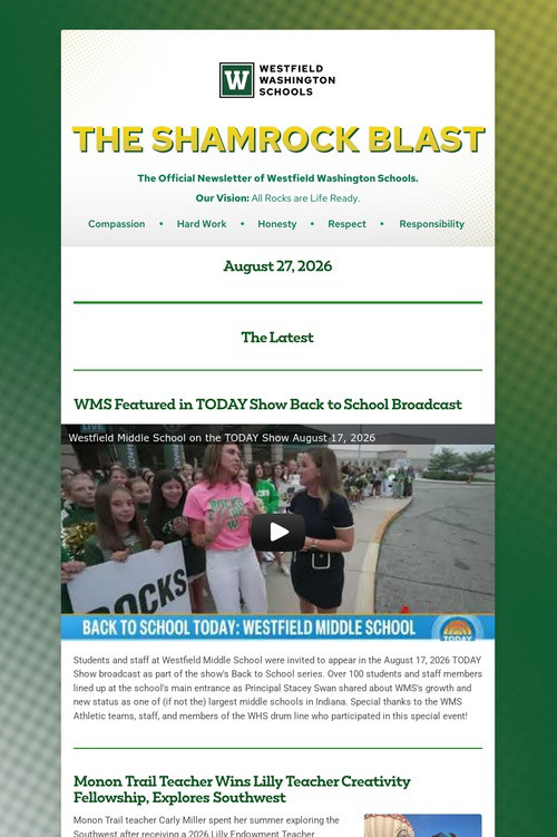 The Shamrock Blast 8/27/2026