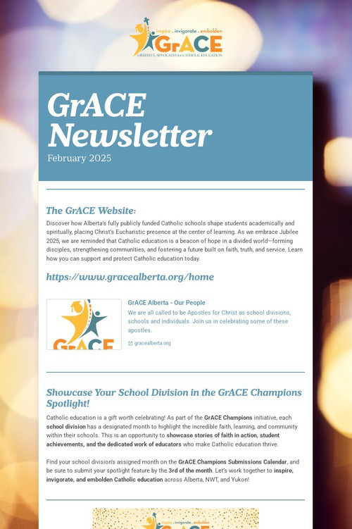 GrACE Newsletter