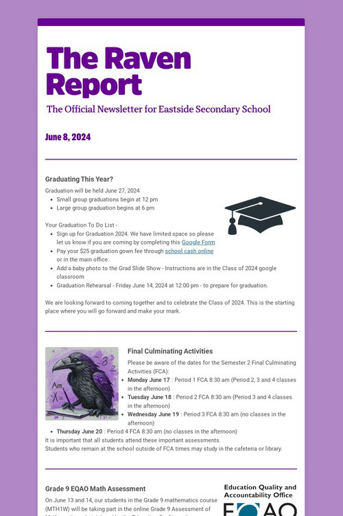 The Raven Report