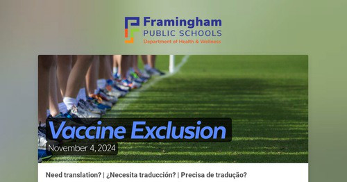 Vaccine Exclusion