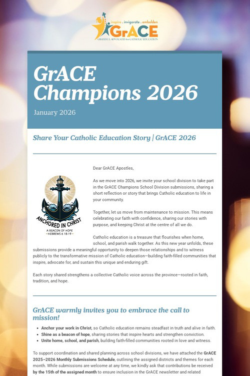 GrACE Champions 2026