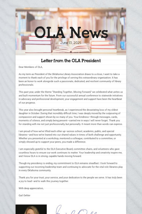 OLA News