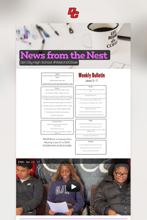 News from the Nest
