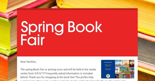 Fall Book Fair