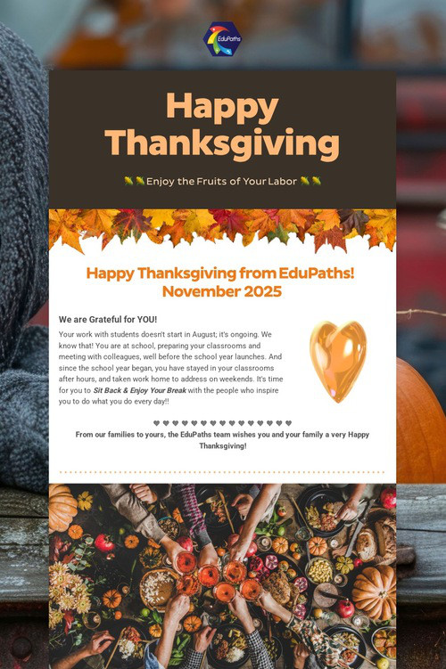 Happy Thanksgiving