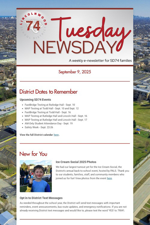 Tuesday Newsday