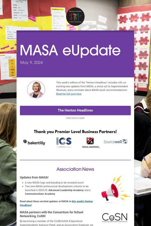 MASA eUpdate