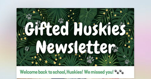 HOLMES/NSITE GT - Fall Newsletter