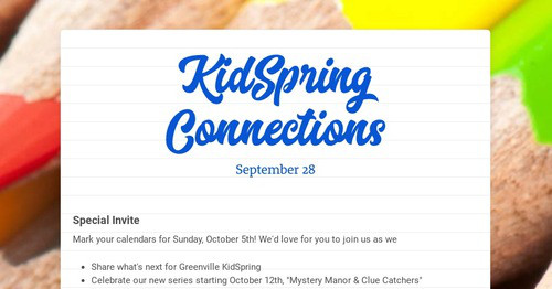 Design newsletters to spread the word online | Smore