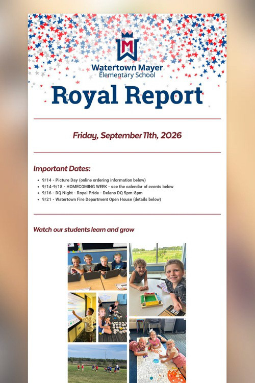 Royal Report