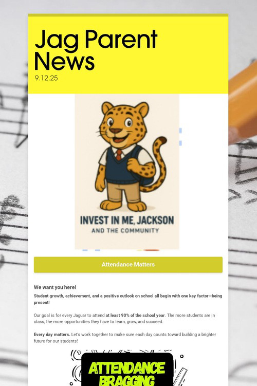 Jag Parent News