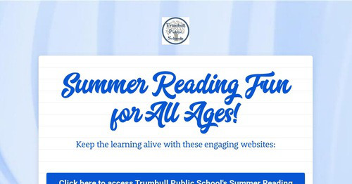 Summer Reading Fun for All Ages!